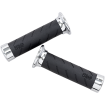 Mansoane moto Progrip 862 cruiser chrome, Negru thumb