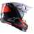 Casca motocross Alpinestars sm8 factory, Negru/Alb/Rosu thumb