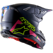 Casca motocross Alpinestars sm8 echo, Multicolor thumb