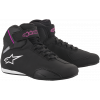 Ghete pentru femei Alpinestars sector, Negru/Roz