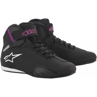 Ghete pentru femei Alpinestars sector, Negru/Roz