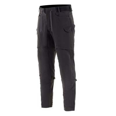 Pantaloni moto din textil Alpinestars juggernaut riding, Negru