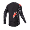 Bluza motocross pentru copii Alpinestars racer north, Negru/Rosu thumb