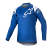 Bluza motocross pentru copii Alpinestars racer narin, Albastru/Alb thumb