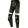 Pantaloni de piele pentru femei Alpinestars stella missile v3, Negru/Alb
