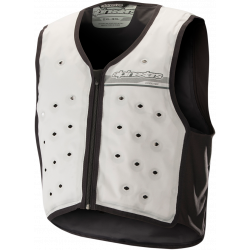 Vesta Alpinestars cooling vest, Alb/Negru