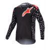 Bluza motocross pentru copii Alpinestars racer north, Negru/Rosu