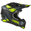 Casca motocross O'neal 2series spyde V.23, Negru/Gri/Galben thumb