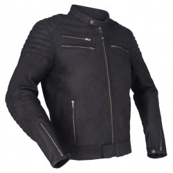 Geaca moto din piele Richa charleston, Negru Geaca moto din piele Richa charleston, Negru