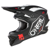 Casca motocross O'neal 3series hexx V.23, Negru/Alb Casca motocross O'neal 3series hexx V.23, Negru/Alb