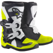 Cizme motocross pentru copii Alpinestars tech 3S, Negru/Alb/Galben thumb