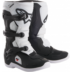 Cizme motocross pentru copii Alpinestars tech 3S, Negru/Alb Cizme motocross pentru copii Alpinestars tech 3S, Negru/Alb