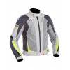 Geaca moto din textil Richa stormwind, Gri/Galben fluo