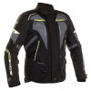Geaca moto din textil Richa infinity II, Negru/Gri/Galben