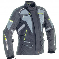 Geaca din textil pentru femei Infinity II flare lady, Gri/Galben fluo Geaca din textil pentru femei Infinity II flare lady, Gri/Galben fluo