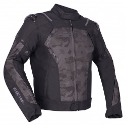 Geaca moto din textil Richa vendetta camo, Negru/Gri Geaca moto din textil Richa vendetta camo, Negru/Gri