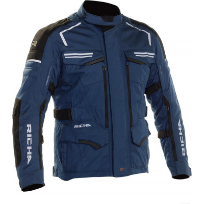 Geaca moto din textil Richa touareg II, Albastru Linson Moto