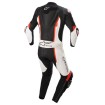Combinezon de piele Alpinestars coveralls missile V2, Negru/Alb/Rosu thumb