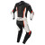Combinezon de piele Alpinestars coveralls missile V2, Negru/Alb/Rosu thumb