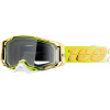 Ochelari motocross 100% armega feelgood clear, Galben