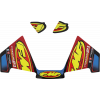 Stiker  FMF DECAL PC2.1 TITANIUM(3PC)