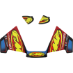 Stiker  FMF DECAL PC2.1 TITANIUM(3PC) thumb