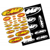 Stiker FMF DECAL FMF ASSORTED SHEET