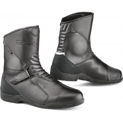 Ghete moto TCX hub waterproof, Negru