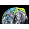 Casca ICON airframe pro outbreak, Verde/Albastru thumb