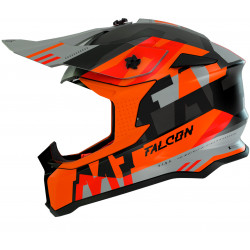 Casca motocross MT FALCON ARYA MATT ORANGE Casca motocross MT FALCON ARYA MATT ORANGE