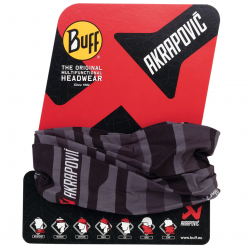 Esarfa AKRAPOVIC Negru/Gri