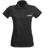 Tricou moto dame POLO AKRAPOVIC, Negru