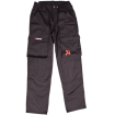 Pantaloni cargo AKRAPOVIC, Negru thumb