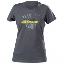 Tricou moto dame AKRAPOVIC pure performance, Gri Tricou moto dame AKRAPOVIC pure performance, Gri