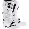 Cizme motocross Alpinestars tech 7, Alb/Negru