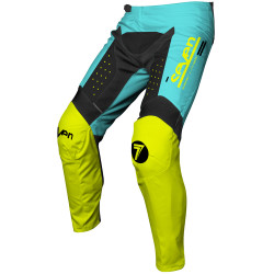 Pantaloni motocross SEVEN VOX APERTURE FLO YELLOW/BLUE
