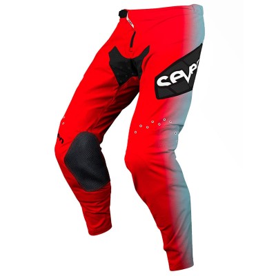 Pantaloni motocross SEVEN ZERO DISSOLVE FLO RED/BLUE
