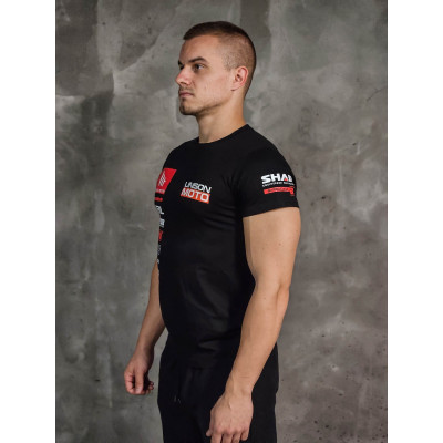 Tricou barbati LINSON MOTO BLACK Tricou barbati LINSON MOTO BLACK