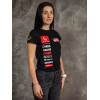 Tricou femei LINSON MOTO BLACK