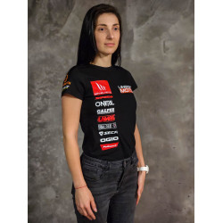 Tricou femei LINSON MOTO BLACK Tricou femei LINSON MOTO BLACK