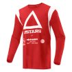 Bluza motocross ALPINESTARS TECHDURA RED thumb