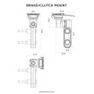 Kit montaj QUAD LOCK Brake/Clutch Master Cylinder Kit montaj QUAD LOCK Brake/Clutch Master Cylinder thumb