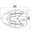 Cras paduri Puig R19 CFMOTO 650NK 21-23 Cras paduri Puig R19 CFMOTO 650NK 21-23 thumb