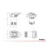 Cras paduri Puig R19 CFMOTO 650NK 21-23 Cras paduri Puig R19 CFMOTO 650NK 21-23 thumb