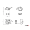 PUIG cras paduri R19 HONDA CB750 HORNET 23, XL750 TRANSALP 23 PUIG cras paduri R19 HONDA CB750 HORNET 23, XL750 TRANSALP 23 thumb