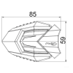 PUIG cras paduri R19 APRILIA RS 660 21' PUIG cras paduri R19 APRILIA RS 660 21' thumb