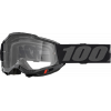 Ochelari motocross 100% ACCURI2 OTG BLACK-CLEAR