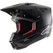 Casca motocross ALPINESTARS SM5 SOLID BLACK thumb