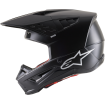 Casca motocross ALPINESTARS SM5 SOLID BLACK thumb