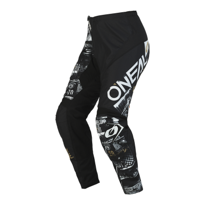 Pantaloni motocross pentru copii O'NEAL ELEMENT ATTACK V.23 BLACK/WHITE